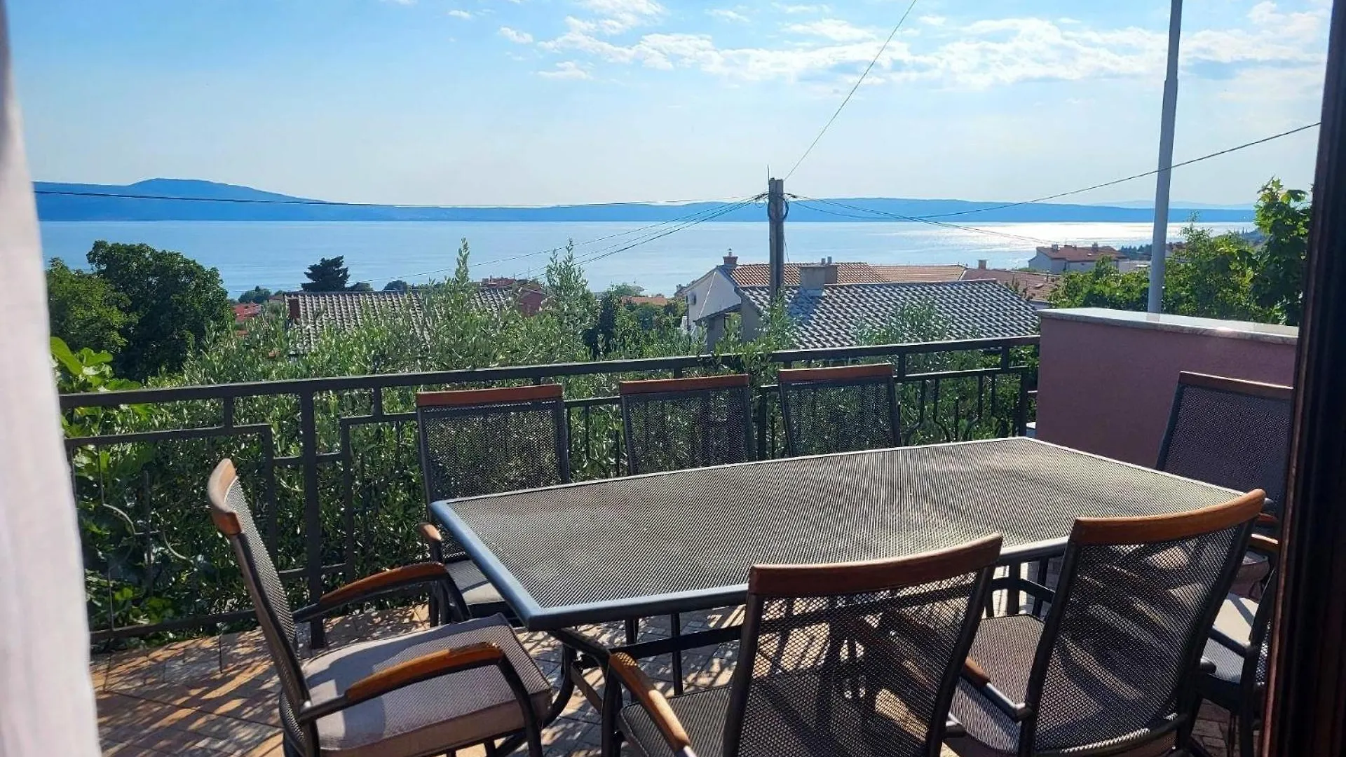 Meerblick-Wohneinheit 8 Personen Am Zentrumsrand Novi Vinodolski Apartment
