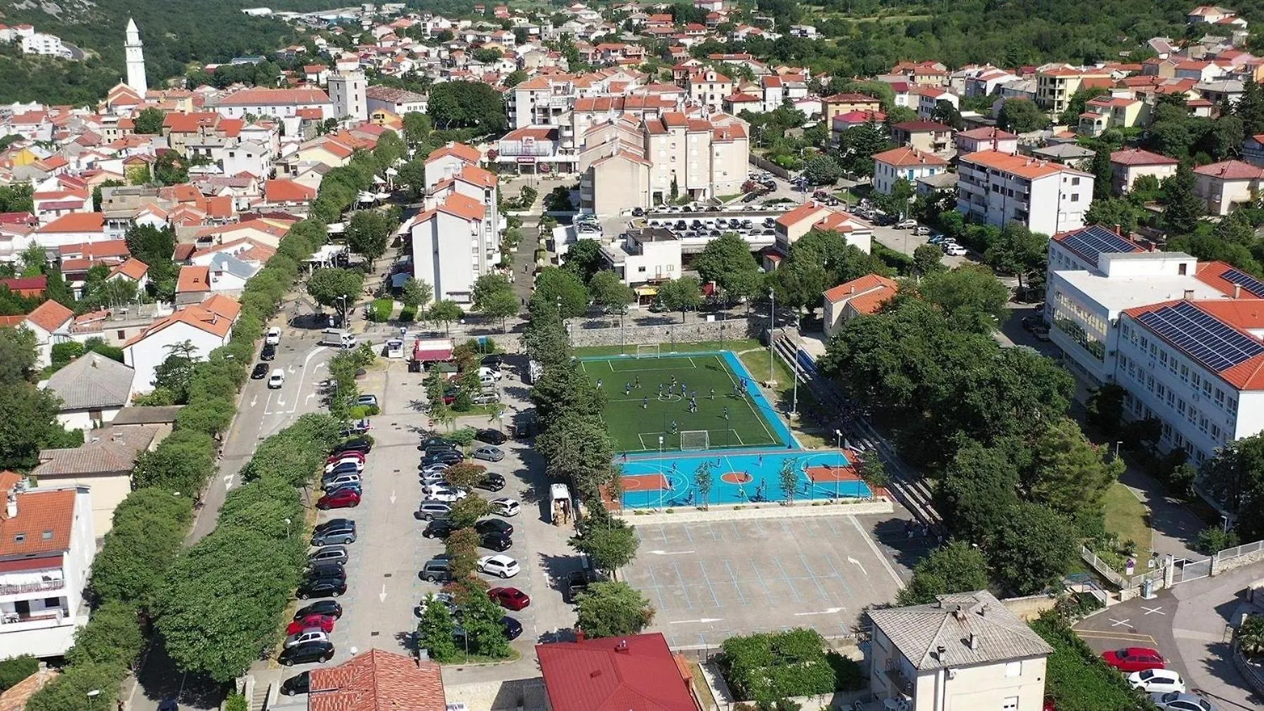 Meerblick-Wohneinheit 8 Personen Am Zentrumsrand Novi Vinodolski Croatia
